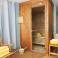 8 saunas