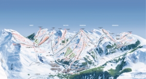 Baqueia/Beret piste map