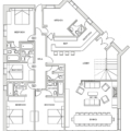 Ground Floor Plan - Eira Ski Lodge